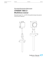 Endres+Hauser BA iTHERM TMS12 MultiSens Linear Bruksanvisningar