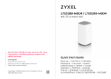 ZyXEL Communications ZYXEL LTE5388-M804 4G LTE-A RUTER Bruksanvisning