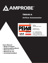 PEWA Amprobe TMA40-A Användarmanual