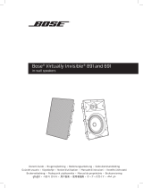 Bose Virtually Invisible 891 Bruksanvisning