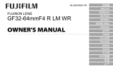 Fujifilm GF32-64mmF4 R LM WR Bruksanvisning