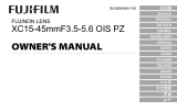 Fujifilm XC15-45mmF3.5-5.6 OIS PZ Användarmanual