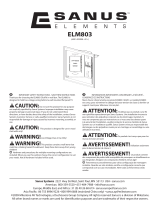 Sanus ELM803 Installationsguide