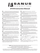 Sanus SFV49 Installationsguide