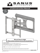 Sanus Systems TV Mount LF228 Användarmanual