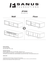 Sanus Systems JFV60 Användarmanual