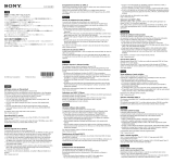 Sony FDR-AX100 Bruksanvisning