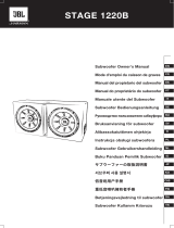 Harman JBL STAGE 1220B Bruksanvisning