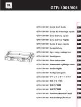 JBL GTR-1001 Snabbstartsguide