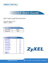 ZyXEL CommunicationsMobility Aid NWA1300-NJ