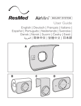 ResMed AirMini mount system Användarguide