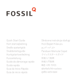 Fossil Q Tailor Användarmanual