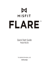 Misfit Flare Användarmanual