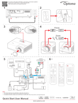 Optoma ZW400 Användarmanual