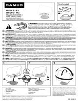 Sanus WSECS1 Installationsguide