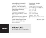 Bose SoundLink Revolve Bluetooth® speaker Bruksanvisningar