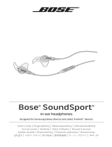 Bose SoundSport® Bruksanvisning