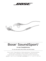 Bose SoundSport in-ear - iOS Bruksanvisning