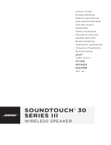 Bose SoundTouch 30 series III Bruksanvisning