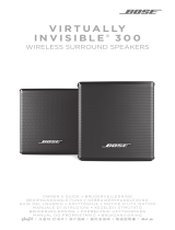 Bose invisible300 Bruksanvisning