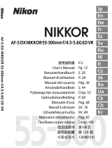 Nikon AFS NIKKOR 80-400mm f/4.5-5.6G ED VR Användarmanual