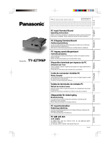 Panasonic TY-42TM6P Operating Instructions Manual