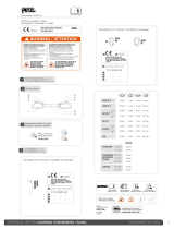 Petzl ANGE FINESSE Technical Notice