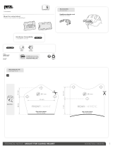 Petzl Mount for caving helmet Technical Notice