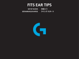 Logitech FITS Ear Tips Användarguide