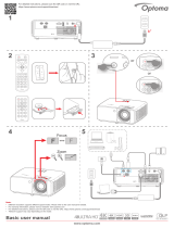 Optoma ZH507 Bruksanvisning