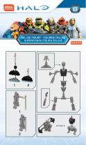 Mattel Mega Construx Halo Dr. Halsey Instruction Sheet