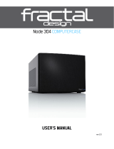 Fractal Design Node 304 Användarmanual