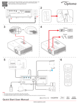 Optoma ZK400 Användarmanual