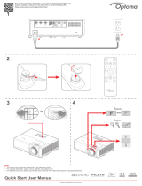 Optoma UHZ50 Användarmanual