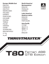 Thrustmaster Ferrari 488 GTB Användarmanual